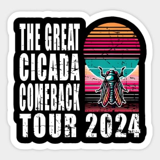 Great Cicada Comeback Tour 2024 Sticker